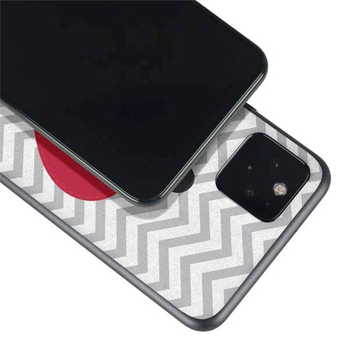 Chevron Heart Google Pixel 5 Skin